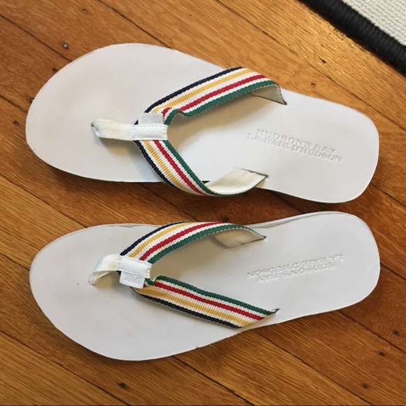Teva Shoes - Teva Hudson Bay Rainbow Flip Flops